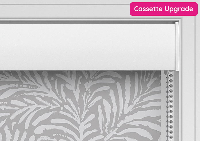 Balmy Palms (Blackout), Grey Whisp - Roller Blind - Image 8